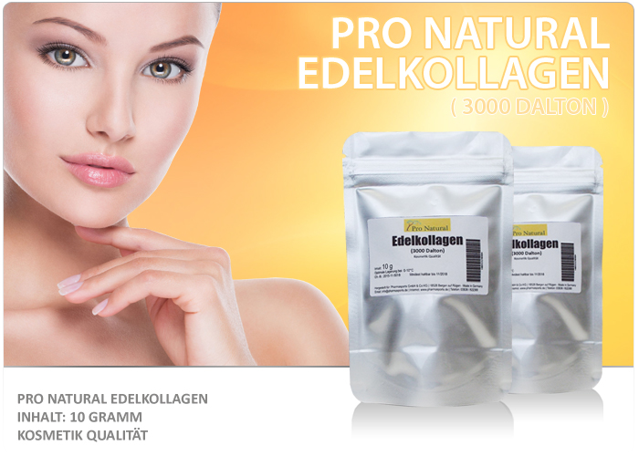 Pro Natural Edelkollagen - Packung &aacute; 10 Gramm 