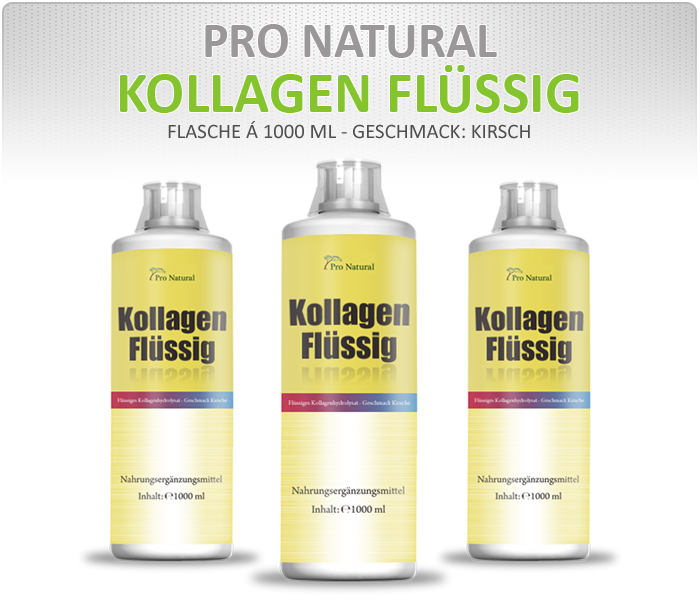 Pro Natural Kollagen Fl&uuml;ssig - Flasche &aacute; 1000ml