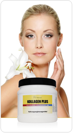 Pro Natural Kollagen Plus - Fisch Kollagen + Hyalurons&auml;ure + Q10