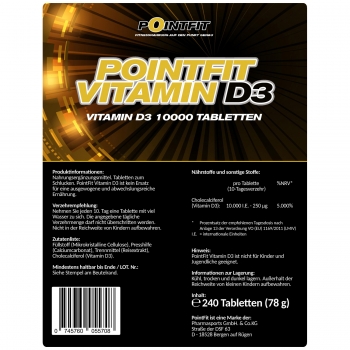 PointFit Vitamin D3