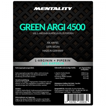 Mentality Green Argi 4500