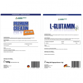Pharmasports Creatin-Glutamin Set