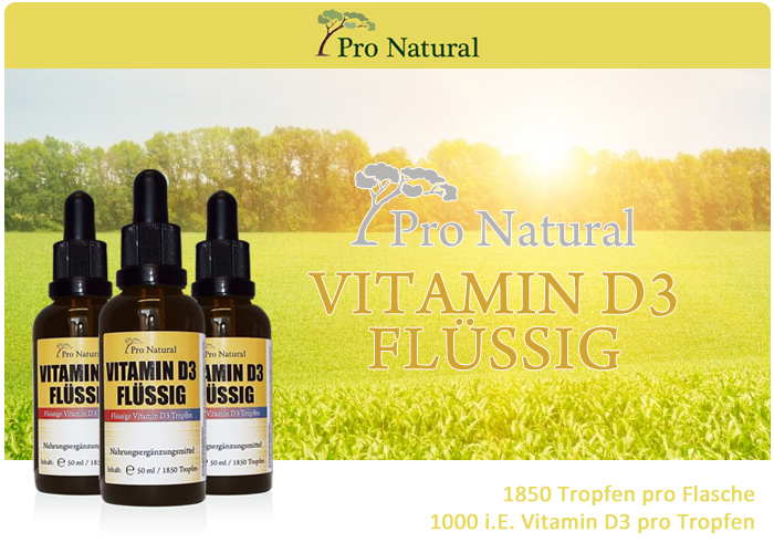Vitamin D3 Fl&uuml;ssig g&uuml;nstig bestellen